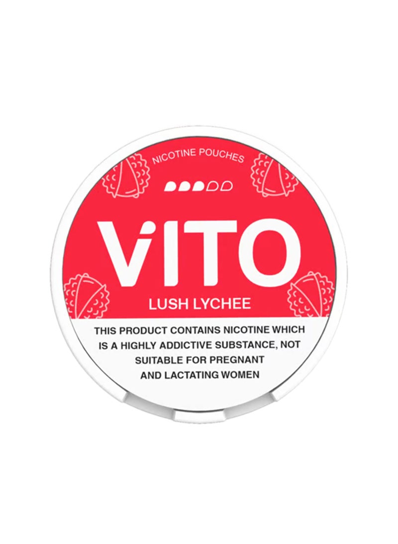 lush lychee 10mg nicotine pouches